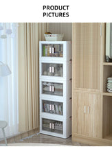 Stackable Storage Bins with Lids and Doors